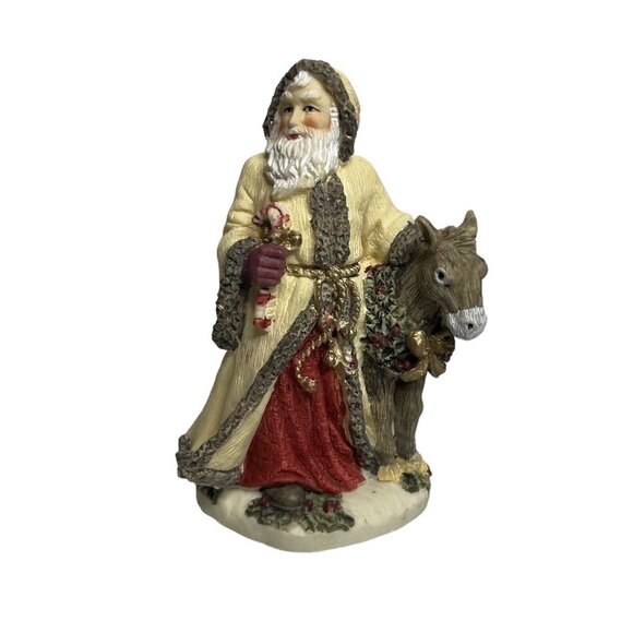 The International Santa Claus Collection 1993 Samichlaus Switzerland Statue - Picture 2 of 13